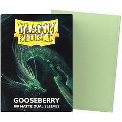 Dragon Shield Dual Matte Gooseberry (100ct) Protective Sleeves
