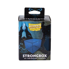 Functional, compact, and tough enough to withstand a dragon's fangs. Strongbox holds 100+ double-sleeved cards and provides powerful protection to your precious deck. Our dragons forged this no-nonsense deck box to suit TCG players' needs exactly. The vacuum seal uses a powerful magic known as "physics" to keep the box securely closed, yet easily accessible. The lid has room to show off your commander, leader or another notable card, so you can tell decks apart at a glance. Finally, storing multiple boxes i