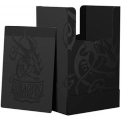 Dragon Shield: Caja para Mazo - Negro Sombra/Negro