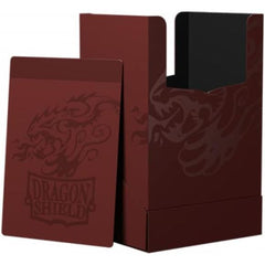 Dragon Shield: Deck Shell Box - Blood Red/Black