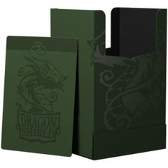 Dragon Shield: Deck Shell Box - Forest Green/Black