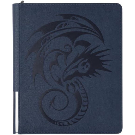 The deep blue of Arcania’s oceans, where many treasures lay submerged. Safely store and flaunt your precious cards with an exclusive Zipster binder, the album of choice for collectors and traders. Rest your cards beneath the specially reinforced Dragon Skin cover which saves your precious cards from dents and creases. The Zipster comes with 20 sideloading 18-pocket pages and samples of other Dragon Shield pocket pages. Dragon Shield pocket pages have rounded corners, a black backing and card pockets on ea