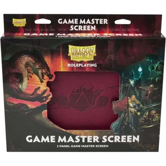 Dragon Shield RPG: Game Master Screen – Blood Red | Galactic Toys & Collectibles