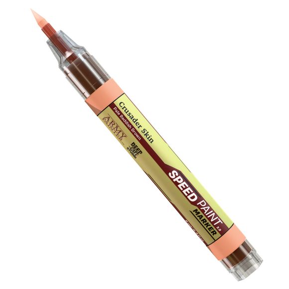 With Speedpaint Markers, you hold an entire hobby in your hands. Inside each marker is our fan-favourite Speedpaint 2.0 formula - bold colours and smooth metallics that deliver instant shadows and highlights with a single application. You dont need to know how to paint. You just need to want to. Whether you`re new to the hobby or a seasoned painter looking to break routines, Speedpaint Markers offer a fresh way to create paint on the couch, at a game night, with friends, or on your lunchbreak. With Speedpai