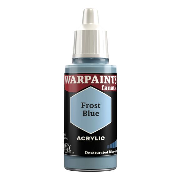 Warpaints Fanatic paints are an easy to use, high-quality acrylic paint with unsurpassed coverage and intense pigmentation. It is set in a premium resin base with proprietary stabilizers, making it possible to thin it down to extreme levels while retaining pigment dispersion.
Each paint is part of a Flexible Colour Triad System: a segment, or family, of paint colours that are made using the same root colour. Inside each Flexible Colour Triad are six colours that range from dark to light with a consistent hu