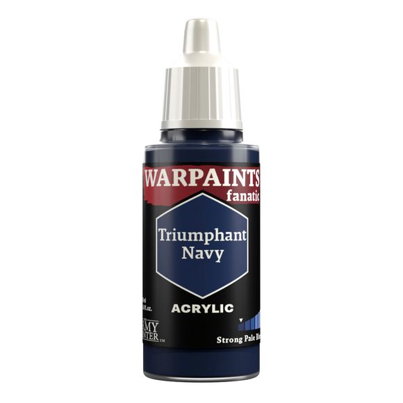 Warpaints Fanatic paints are an easy to use, high-quality acrylic paint with unsurpassed coverage and intense pigmentation. It is set in a premium resin base with proprietary stabilizers, making it possible to thin it down to extreme levels while retaining pigment dispersion.
Each paint is part of a Flexible Colour Triad System: a segment, or family, of paint colours that are made using the same root colour. Inside each Flexible Colour Triad are six colours that range from dark to light with a consistent hu