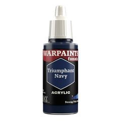 Warpaints Fanatic paints are an easy to use, high-quality acrylic paint with unsurpassed coverage and intense pigmentation. It is set in a premium resin base with proprietary stabilizers, making it possible to thin it down to extreme levels while retaining pigment dispersion.
Each paint is part of a Flexible Colour Triad System: a segment, or family, of paint colours that are made using the same root colour. Inside each Flexible Colour Triad are six colours that range from dark to light with a consistent hu