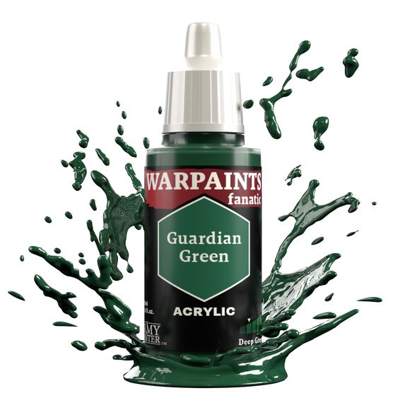 Warpaints Fanatic paints are an easy to use, high-quality acrylic paint with unsurpassed coverage and intense pigmentation. It is set in a premium resin base with proprietary stabilizers, making it possible to thin it down to extreme levels while retaining pigment dispersion.
Each paint is part of a Flexible Colour Triad System: a segment, or family, of paint colours that are made using the same root colour. Inside each Flexible Colour Triad are six colours that range from dark to light with a consistent hu
