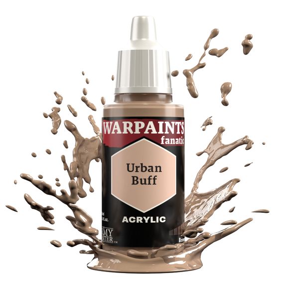 Warpaints Fanatic paints are an easy to use, high-quality acrylic paint with unsurpassed coverage and intense pigmentation. It is set in a premium resin base with proprietary stabilizers, making it possible to thin it down to extreme levels while retaining pigment dispersion.
Each paint is part of a Flexible Colour Triad System: a segment, or family, of paint colours that are made using the same root colour. Inside each Flexible Colour Triad are six colours that range from dark to light with a consistent hu