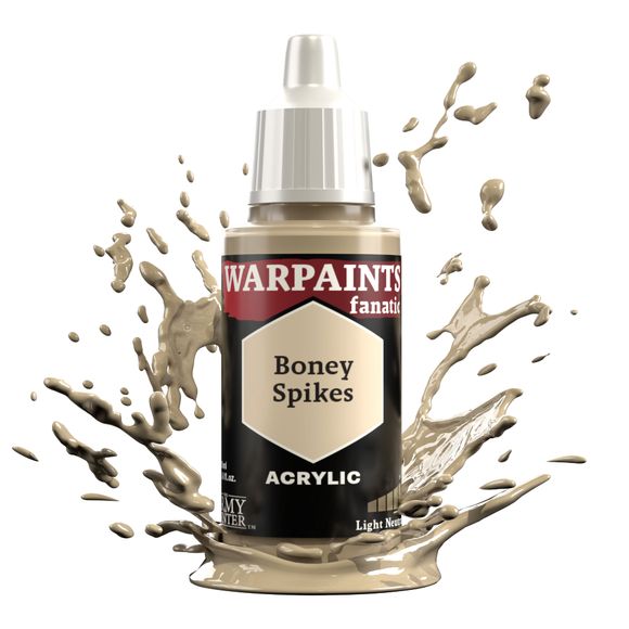 Warpaints Fanatic paints are an easy to use, high-quality acrylic paint with unsurpassed coverage and intense pigmentation. It is set in a premium resin base with proprietary stabilizers, making it possible to thin it down to extreme levels while retaining pigment dispersion.
Each paint is part of a Flexible Colour Triad System: a segment, or family, of paint colours that are made using the same root colour. Inside each Flexible Colour Triad are six colours that range from dark to light with a consistent hu