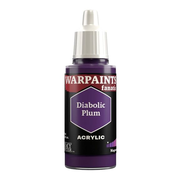 Warpaints Fanatic paints are an easy to use, high-quality acrylic paint with unsurpassed coverage and intense pigmentation. It is set in a premium resin base with proprietary stabilizers, making it possible to thin it down to extreme levels while retaining pigment dispersion.
Each paint is part of a Flexible Colour Triad System: a segment, or family, of paint colours that are made using the same root colour. Inside each Flexible Colour Triad are six colours that range from dark to light with a consistent hu