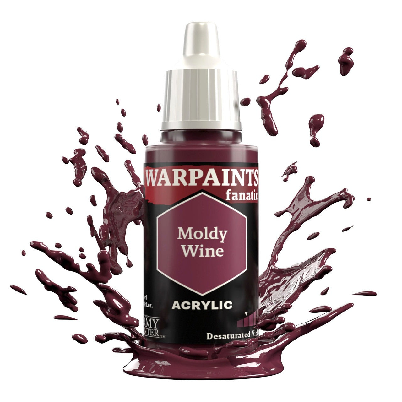 Warpaints Fanatic paints are an easy to use, high-quality acrylic paint with unsurpassed coverage and intense pigmentation. It is set in a premium resin base with proprietary stabilizers, making it possible to thin it down to extreme levels while retaining pigment dispersion.
Each paint is part of a Flexible Colour Triad System: a segment, or family, of paint colours that are made using the same root colour. Inside each Flexible Colour Triad are six colours that range from dark to light with a consistent hu