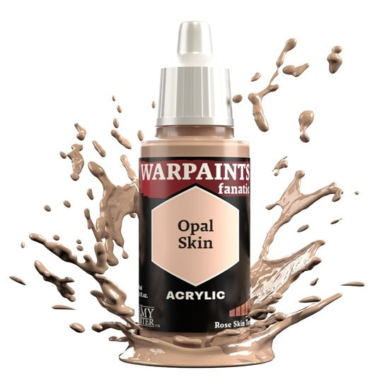 Warpaints Fanatic paints are an easy to use, high-quality acrylic paint with unsurpassed coverage and intense pigmentation. It is set in a premium resin base with proprietary stabilizers, making it possible to thin it down to extreme levels while retaining pigment dispersion.
Each paint is part of a Flexible Colour Triad System: a segment, or family, of paint colours that are made using the same root colour. Inside each Flexible Colour Triad are six colours that range from dark to light with a consistent hu