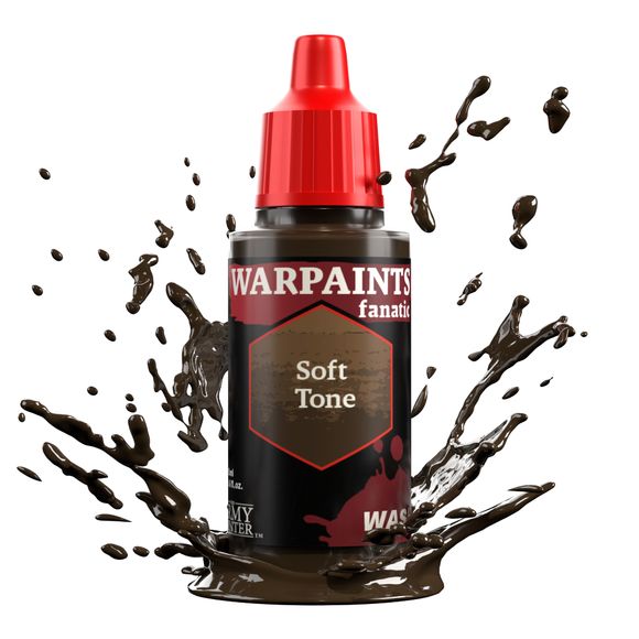 Warpaints Fanatic paints are an easy to use, high-quality acrylic paint with unsurpassed coverage and intense pigmentation. It is set in a premium resin base with proprietary stabilizers, making it possible to thin it down to extreme levels while retaining pigment dispersion.
Each paint is part of a Flexible Colour Triad System: a segment, or family, of paint colours that are made using the same root colour. Inside each Flexible Colour Triad are six colours that range from dark to light with a consistent hu