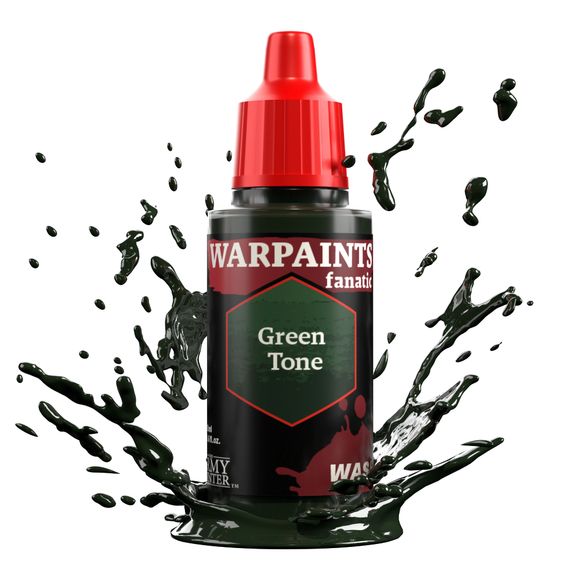 Warpaints Fanatic paints are an easy to use, high-quality acrylic paint with unsurpassed coverage and intense pigmentation. It is set in a premium resin base with proprietary stabilizers, making it possible to thin it down to extreme levels while retaining pigment dispersion.
Each paint is part of a Flexible Colour Triad System: a segment, or family, of paint colours that are made using the same root colour. Inside each Flexible Colour Triad are six colours that range from dark to light with a consistent hu