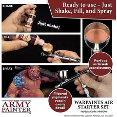 Army Painter: Warpaints Airbrush Starter Set