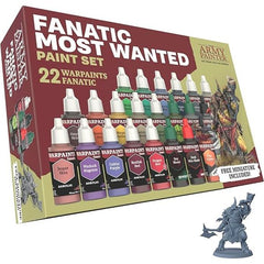 Are you ready to up your game and expand your Warpaints Fanatic collection? With the Warpaints Fanatic Most Wanted Set, we have selected 22 must-have colours from the Fanatic range. What’s more, each colour in this set is hand-selected to match and work with the Starter Set and Mega Paint Set – making it the perfect add-on set to expand your range.