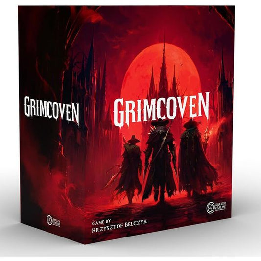 Discover our new boss battler for 1-4 players set in a dark Victorian universe, where only the hunt matters. In this highly tactical gameplay, you will take up the role of a Hunter fueled by Lament - sign Grimcoven with your fellow hunters and go on a modular boss battle. During the combat, strategically use dice allocation to move around the board, fire up different combos, and gather Lament to grow in strength. Build your character in roguelike fashion and try to claim the ultimate prize.