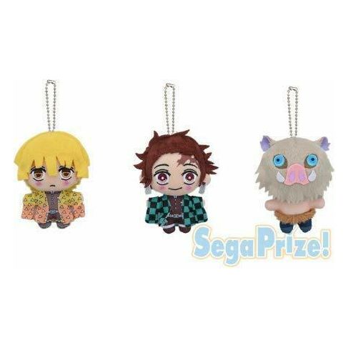 Sega Demon Slayer Kimetsu no Yaiba Zenitsu Agatsuma Plush Keychain | Galactic Toys & Collectibles