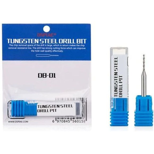 DSPIAE DB-01 Pin Vise Tungsten Steel Drill Bit 1.6mm for Plastic Models | Galactic Toys & Collectibles