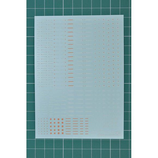 Madworks AW-001 Warning Water Sliced Decal Orange | Galactic Toys & Collectibles
