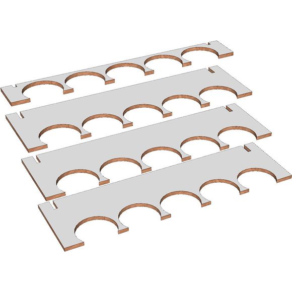 ArttyStation Concert Exclusive 36mm Paint Shelf Inserts Set for Lacquer | Galactic Toys & Collectibles