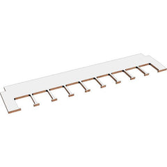 This is an accessory for the ArttyStation OPERA-07 Horizontal Paint Shelf. Square type paint shelf inserts to hold enamel paints. Compatible with Tamiya, Testors, Academy square-style bottle enamel paints. Each shelf holds 9 paint pots. Includes 1 set of 4 shelf inserts.
Made of high-density MDF, more durable than general MDF. All MDF material being used for Arttystation is coated on both sides with clear, or white for convenient cleaning on general stains with water or special cleaners for the stain.