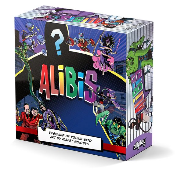 Whodunnit? A suspicious lineup of supervillains lies before you and your team, and you're tasked with finding the true criminal.
To start the game, you're secretly given information about two innocent suspects.
Cooperatively, associate your two characters with a one-word clue. If everyone does that correctly, you've found the culprit!
Be careful; your clue might erroneously point at another player's villain.
Codenames meets So Clover in this clever game of clues and deduction to discover who is left with