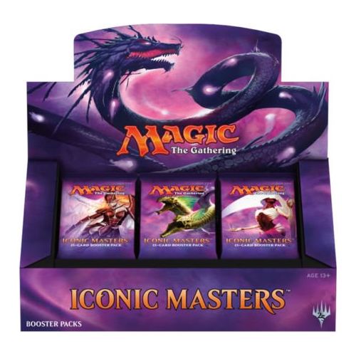 Magic the Gathering: Iconic Masters Booster Box (24 Packs) Factory Sealed | Galactic Toys & Collectibles