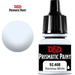 D&D Prismatic Paint is designed to go on smoothly and leave a nice, matte finish on hobby miniatures. Developed by Acrylicos Vallejo, these 60 paints—including 20 new colors, formulated specifically for the D&D Prismatic Paint line—should appeal to beginners and experienced painters alike. Each of these paints comes in an 8ml dropper bottle, to help painters keep their crafting surfaces free of spills. Each bottle is labeled with the paint color and product code, as well as a logo indicating if the contents