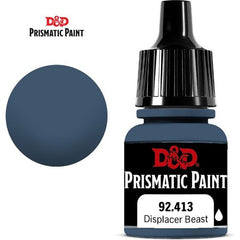 D&D Prismatic Paint is designed to go on smoothly and leave a nice, matte finish on hobby miniatures. Developed by Acrylicos Vallejo, these 60 paints—including 20 new colors, formulated specifically for the D&D Prismatic Paint line—should appeal to beginners and experienced painters alike. Each of these paints comes in an 8ml dropper bottle, to help painters keep their crafting surfaces free of spills. Each bottle is labeled with the paint color and product code, as well as a logo indicating if the contents