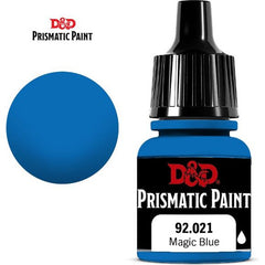 D&D Prismatic Paint is designed to go on smoothly and leave a nice, matte finish on hobby miniatures. Developed by Acrylicos Vallejo, these 60 paints—including 20 new colors, formulated specifically for the D&D Prismatic Paint line—should appeal to beginners and experienced painters alike. Each of these paints comes in an 8ml dropper bottle, to help painters keep their crafting surfaces free of spills. Each bottle is labeled with the paint color and product code, as well as a logo indicating if the contents