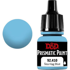 D&D Prismatic Paint is designed to go on smoothly and leave a nice, matte finish on hobby miniatures. Developed by Acrylicos Vallejo, these 60 paints—including 20 new colors, formulated specifically for the D&D Prismatic Paint line—should appeal to beginners and experienced painters alike. Each of these paints comes in an 8ml dropper bottle, to help painters keep their crafting surfaces free of spills. Each bottle is labeled with the paint color and product code, as well as a logo indicating if the contents