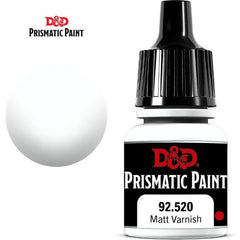 D&D Prismatic Paint is designed to go on smoothly and leave a nice, matte finish on hobby miniatures. Developed by Acrylicos Vallejo, these 60 paints—including 20 new colors, formulated specifically for the D&D Prismatic Paint line—should appeal to beginners and experienced painters alike. Each of these paints comes in an 8ml dropper bottle, to help painters keep their crafting surfaces free of spills. Each bottle is labeled with the paint color and product code, as well as a logo indicating if the contents