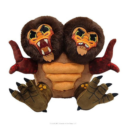 Who’s got two heads, a scaly hide and tentacles for arms? The cutest little Prince of Demons, Demogorgon, that’s who! From the lore of Dungeons & Dragons®, the embodiment of chaos, madness, and destruction is remade as a Phunny plush and now compels your obedient hugs. Made from the softest premium materials and measures approximately 8 inches.