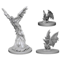 Dungeons & Dragons Nolzur’s Marvelous Miniatures come with highly-detailed figures, pre-primed with Acrylicos Vallejo primer and includes deep cuts for easier painting. The packaging of each different set will display the minis in a visible format.