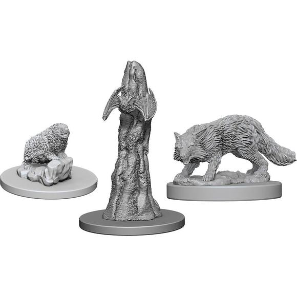 Dungeons & Dragons Nolzur’s Marvelous Miniatures come with highly-detailed figures, pre-primed with Acrylicos Vallejo primer and includes deep cuts for easier painting. The packaging of each different set will display the minis in a visible format.