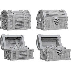 WizKids: Deep Cuts Unpainted Miniatures: Chests