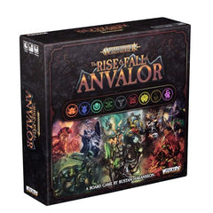 Get ready for a new kind of Warhammer Age of Sigmar excitement. In The Rise & Fall of Anvalor your official task is to help build and defend Anvalor together with the other Factions. However, your real goal is to gather the most Influence and secure dominance over Anvalor, even if it might ultimately cause the fall of the city. Gather the most Influence for your Faction by building City Buildings and defeating enemies during vicious assaults. At the end of the game, the player who has the most Influence ove