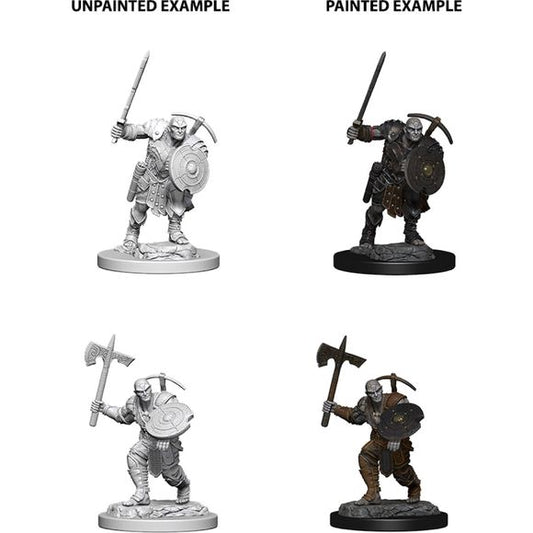 Dungeons & Dragons Nolzur’s Marvelous Miniatures come with highly-detailed figures, pre-primed with Acrylicos Vallejo primer and includes deep cuts for easier painting. The packaging of each different set will display the minis in a visible format.