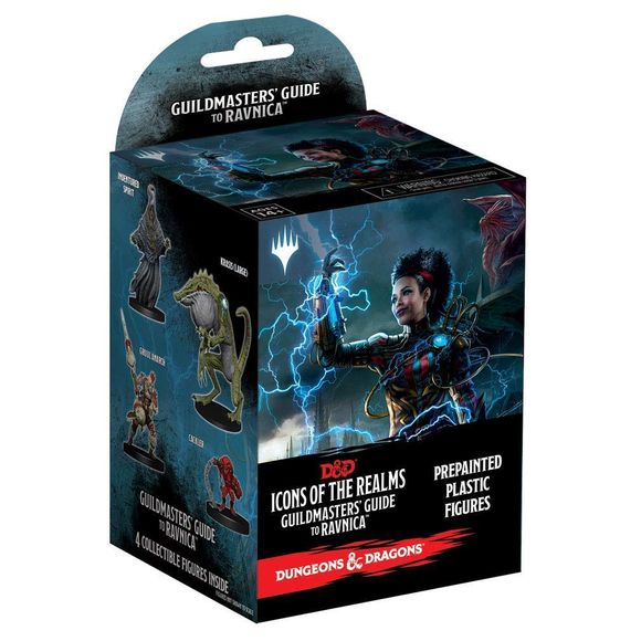 1 Booster box containing 4 pre-painted mini figures for D&D