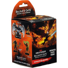 1 Booster box containing 4 pre-painted mini figures for D&D