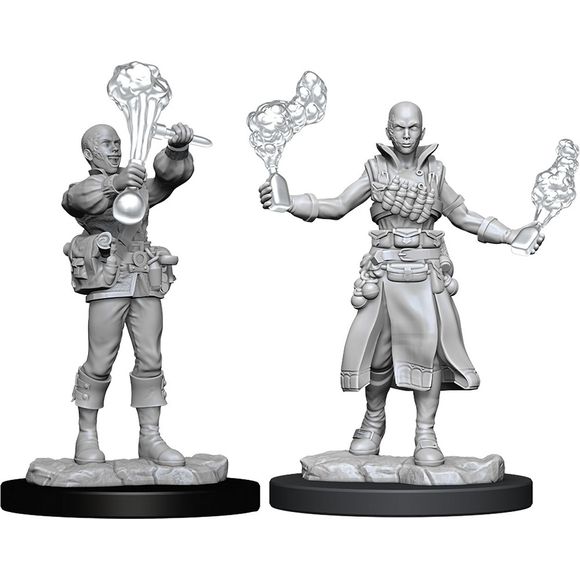 Pack containing two unpainted miniatures that are highly-detailed, primed and ready to paint out of the box.