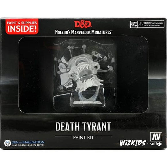 Get your hands on the D&D Nolzur’s Marvelous Miniatures: Death Tyrant figure and join in with friends and family in this exciting Paint Night Event at your friendly local game store or from the comfort of your own home!