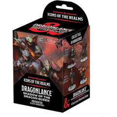 One Standard Booster from the Dragonlance line containing 4 figures!
The 4 figure Booster will have 1 of the following configurations: 1 Large figure & 3 Medium/Small miniatures OR 4 Medium/Small miniatures.
Randomly assorted miniatures are pre-painted and pre-assembled.
The latest line of pre-painted miniatures. Collect all 49 figures from Dragonlance.