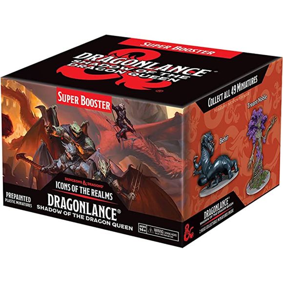 One SUPER Booster from the Dragonlance line containing 2 Huge Figures!