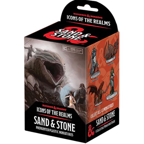 1 Booster containing 1 random Huge or Large figure and 3 Medium or Small Figures (4 figures each Blind Box)