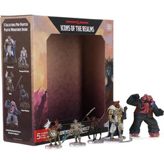 Enhance your Planescape campaign with this Limited Edition Boxed Set! This set contains three medium-sized creatures and two large-sized creatures. Each mini has a paint scheme unique to this box, with Shemeshka's Bodyguard being a miniature exclusive to this boxed set. The D&D Icons of the Realms: Planescape: Adventures in the Multiverse - Limited Edition Boxed Set is a sampling of the complete D&D Icons of the Realms: Planescape: Adventures in the Multiverse booster set.