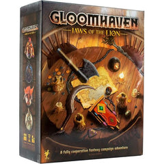 Gloomhaven: Jaws of the Lion is a standalone game that takes place before the events of Gloomhaven. The game includes four new characters — Valrath Red Guard (tank, crowd control), Inox Hatchet (ranged damage), Human Voidwarden (support, mind-control), and Quatryl Demolitionist (melee damage, obstacle manipulation) — that can also be used in the original Gloomhaven game.
The game also includes 16 monster types (including seven new standard monsters and three new bosses) and a new campaign with 25 scenarios