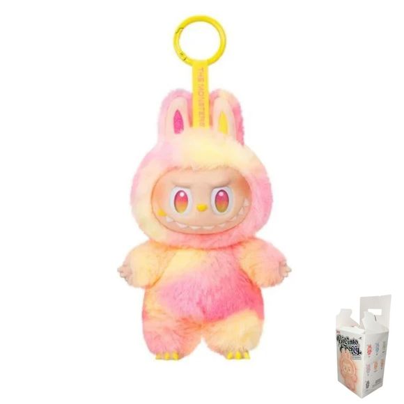 POP MART Labubu V3 Big Into Energy The Monsters Series Loyalty Plush. Authentic product, the packaging has been opened to verify contents - and will ship with the original box, and all included materials. Authenticity QR code has NOT been redeemed yet, and buyer will be able to redeem to verify authenticity. Finish your collection of Labubu's today!